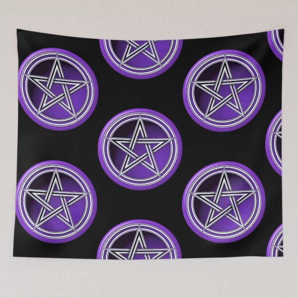 Item preview, Purple Pagan Pentacle  designed and sold by BrianClar95478.