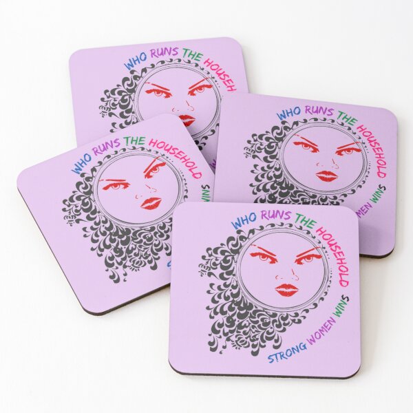 Item preview, Who runs the household - Strong women always win designed and sold by Benlaniboutique.