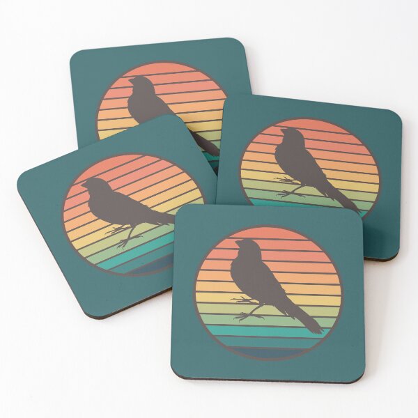 Item preview, Retro Rainbow Bird designed and sold by toadsforall.