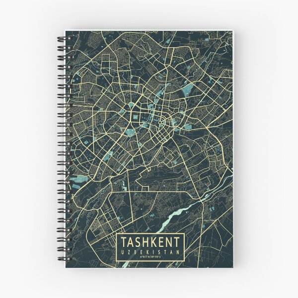 Item preview, Tashkent City Map of Uzbekistan - Summer designed and sold by deMAP.