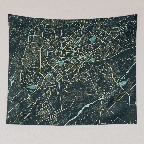 Item preview, Tashkent City Map of Uzbekistan - Summer designed and sold by deMAP.