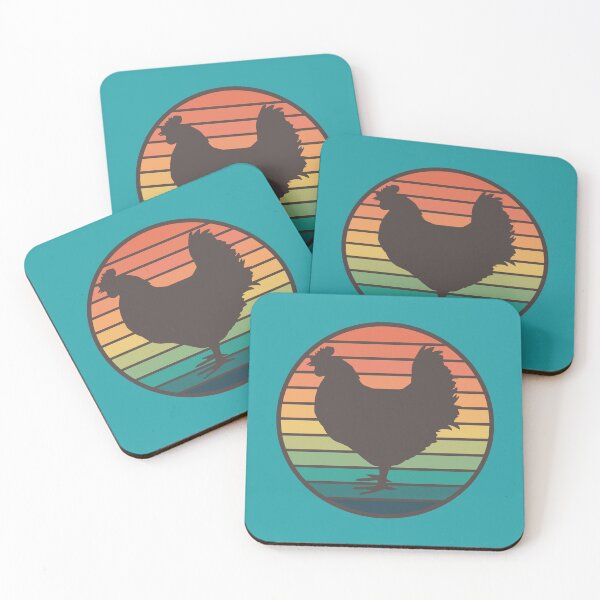 Item preview, Retro Rainbow Chicken designed and sold by toadsforall.