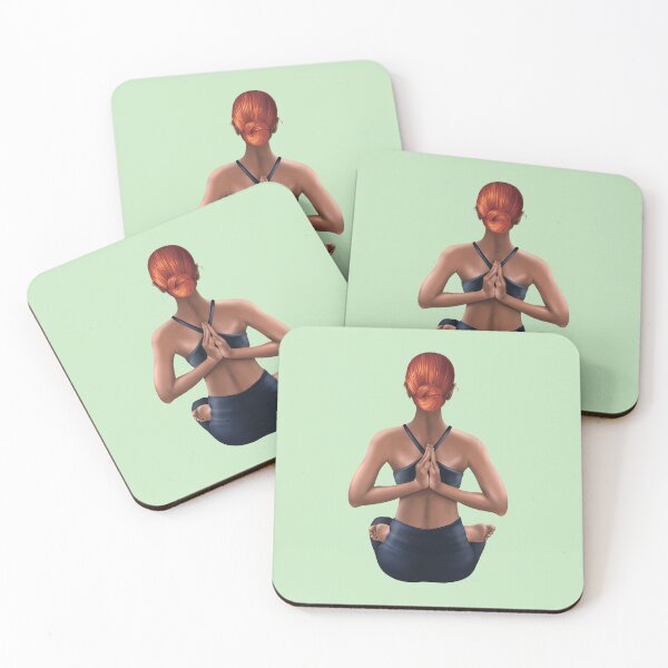 Item preview, Half Moon Yoga Pose designed and sold by RedTomasB.