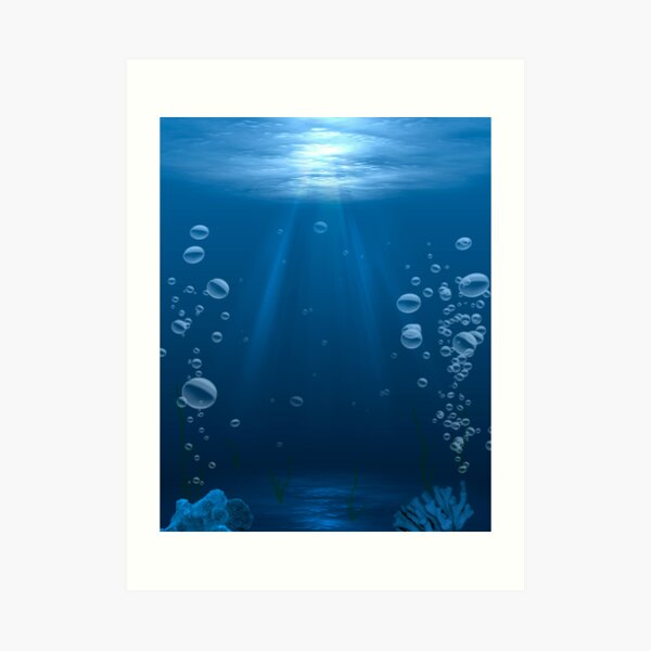 Submerged Art Print