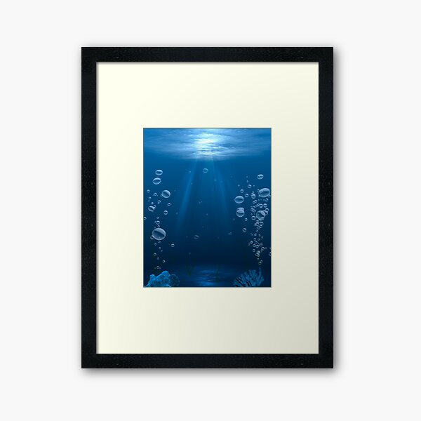 Submerged Framed Art Print