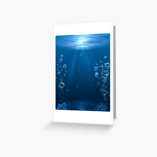 Submerged Greeting Card