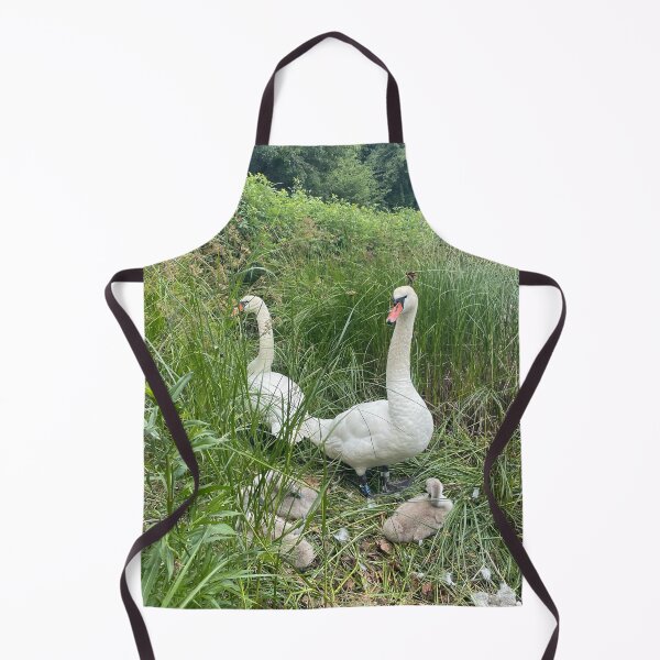 Item preview, Swan Family by the Waters • Christianshavn • 2022 designed and sold by Mortinus.