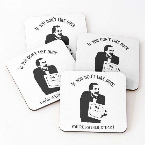Item preview, Fawlty Towers - If you don't like duck you're rather stuck! Funny designed and sold by Tom Newberry.