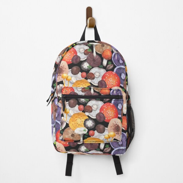 Item preview, Harvests of mushrooms - black  designed and sold by janeferwong.