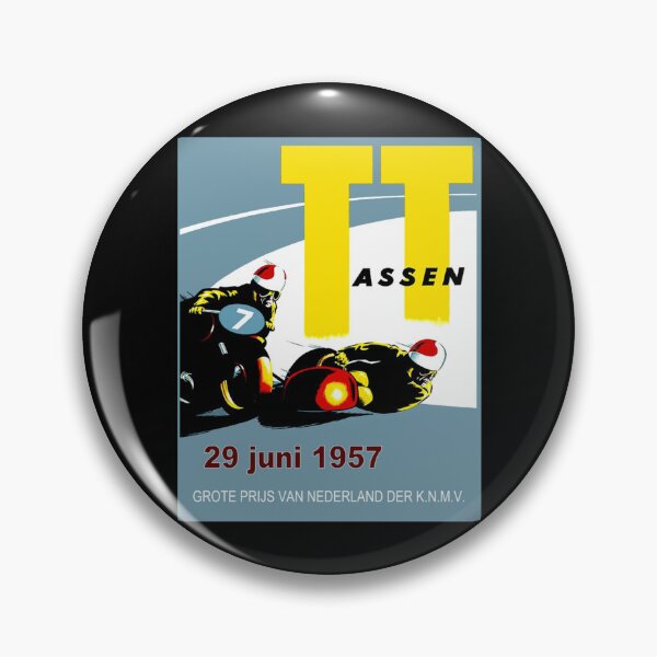 Item preview, T. T. ASSEN Vintage Motorcycle Racing Print.   designed and sold by Nesspiration.