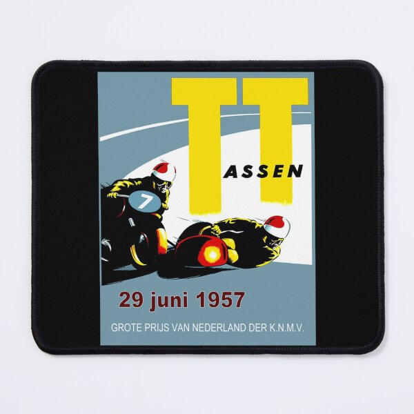 Item preview, T. T. ASSEN Vintage Motorcycle Racing Print.   designed and sold by Nesspiration.