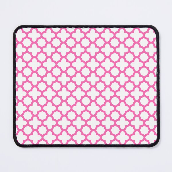 Item preview, Hot Pink Quatrefoil Pattern designed and sold by KarinaI.