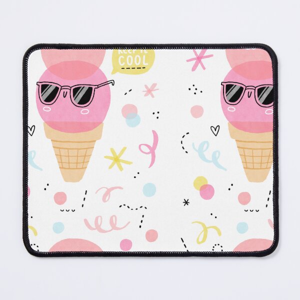 Item preview, Cute ICE cream Pattern funny summer pink girly designed and sold by KHELISTORE.