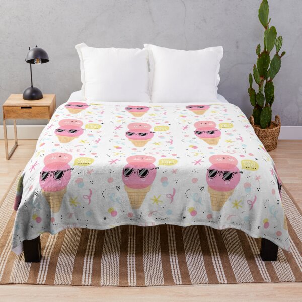 Item preview, Cute ICE cream Pattern funny summer pink girly designed and sold by KHELISTORE.