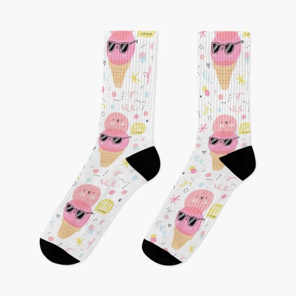 Item preview, Cute ICE cream Pattern funny summer pink girly designed and sold by KHELISTORE.