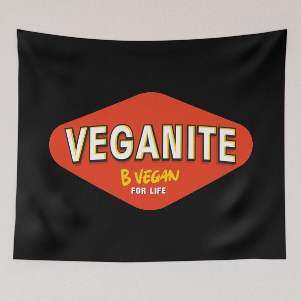 Item preview, Veganite - B Vegan For Life Black designed and sold by Thony van der Mol.