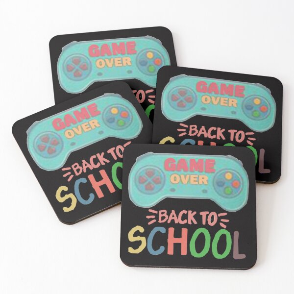Item preview, Game Over Back To School Funny Sarcastic Kindergarten designed and sold by Viktor Kabbach.