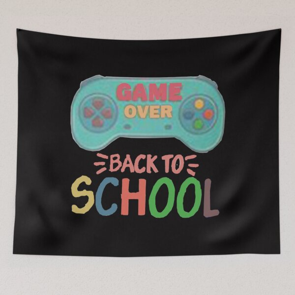 Item preview, Game Over Back To School Funny Sarcastic Kindergarten designed and sold by Viktor Kabbach.