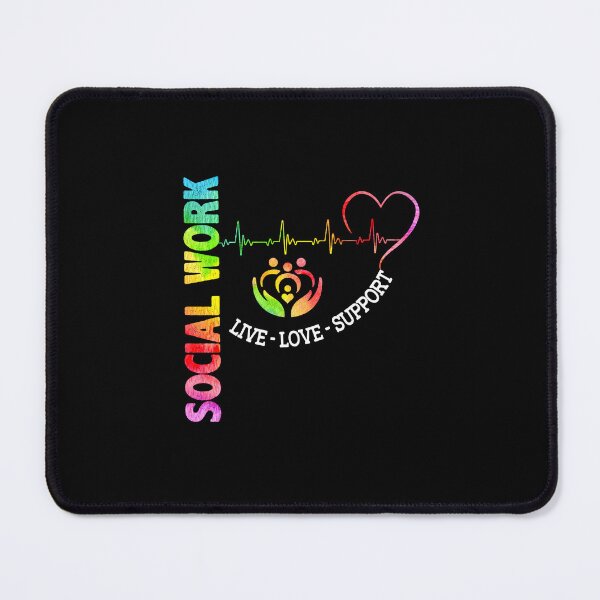 Item preview, SOCIAL WORK - LIVE LOVE SUPPORT designed and sold by RoselinLove.