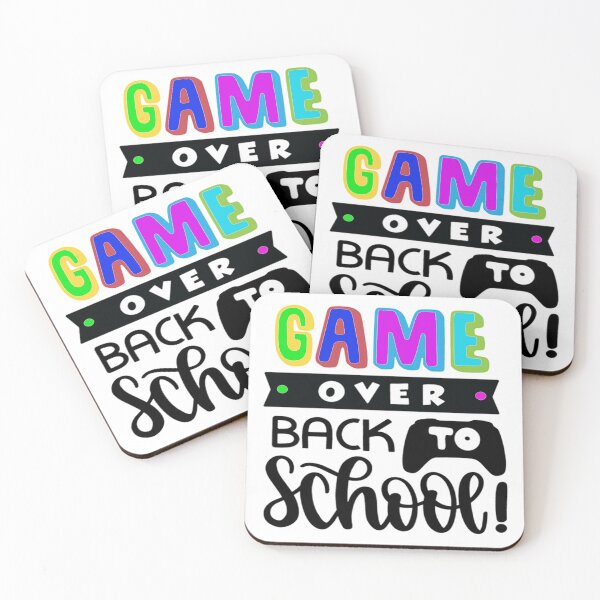 Item preview, Game Over Back To School Funny Sarcastic Kindergarten designed and sold by Viktor Kabbach.