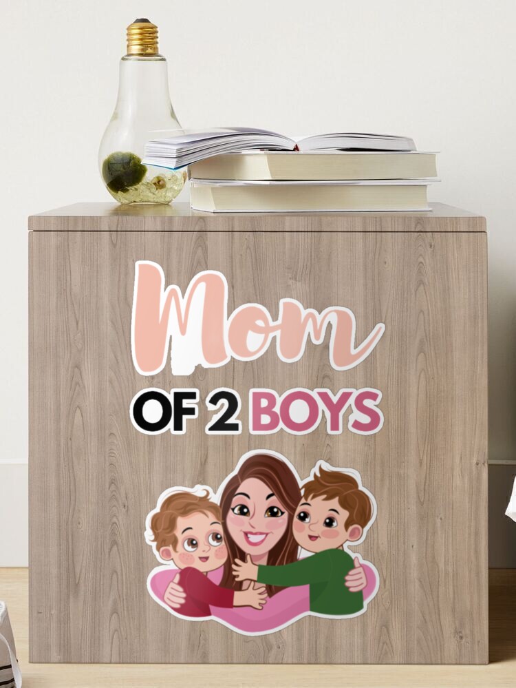 Mom of 2 Boys Tumbler 30oz, Mom of Two Boys Gifts, Gifts For Mother of 2  Boys, Gift Ready Mug, Designed With Love In Austin, TX