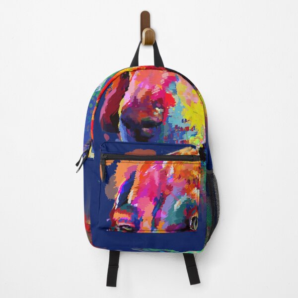 Item preview, Weimaraner Dog Colorful Splash Art Watercolor Paint Dog Art designed and sold by DuyYeuuuGiang.