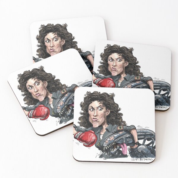 Item preview, Sigourney Weaver designed and sold by IanBakerToons.