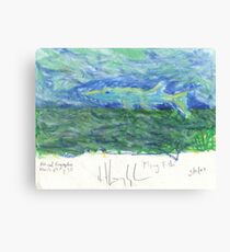 Flying Fish Canvas Print