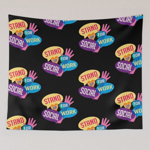 Item preview, Social Work  stannd up designed and sold by RoselinLove.
