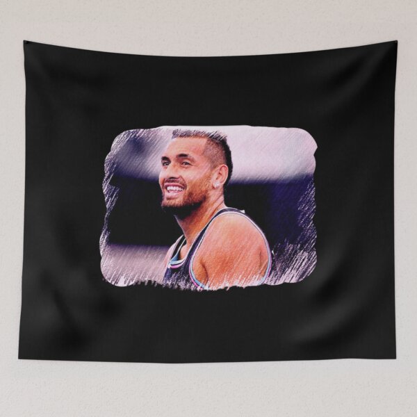 Item preview, Nick Kyrgios Funny Face designed and sold by JamauDS.