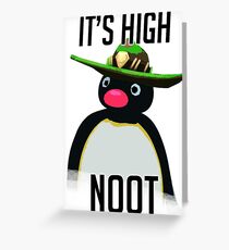 High Noot Greeting Card