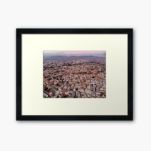 Nicosia the capital of Cyprus Framed Art Print
