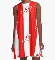 O Canada A-Line Dress