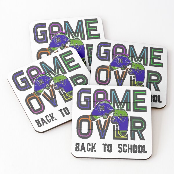 Item preview, Game Over Back To School Funny Sarcastic Kindergarten designed and sold by Viktor Kabbach.