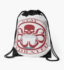 Stay Hydrated Drawstring Bag