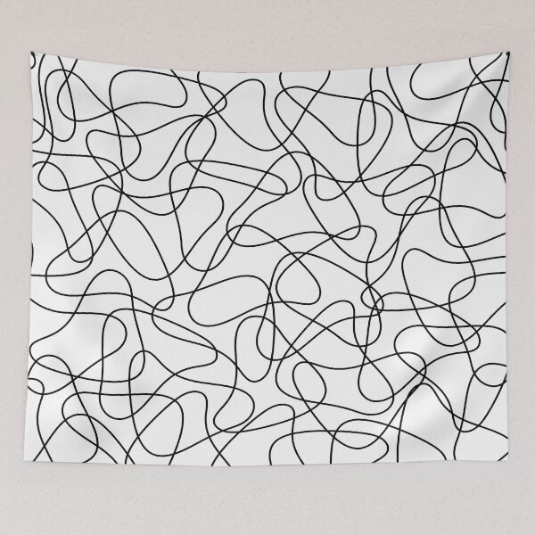 Item preview, Abstract pattern - black and white. designed and sold by K.S ART.