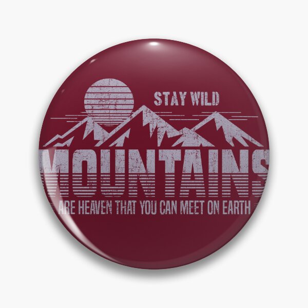 Item preview, Mountains are heaven that you can meet on Earth. - Funny Quote designed and sold by VichallanStudio.