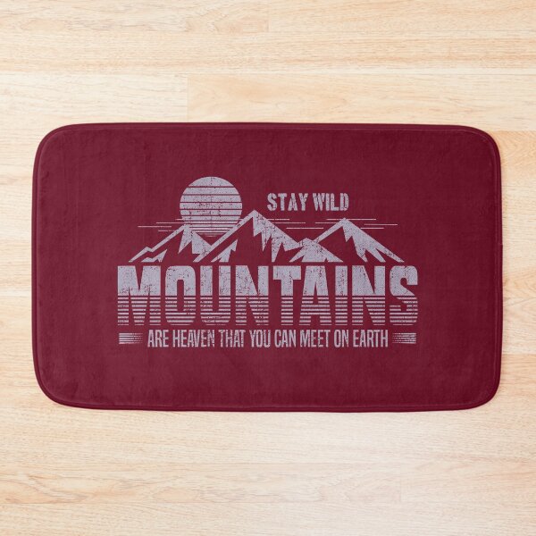 Item preview, Mountains are heaven that you can meet on Earth. - Funny Quote designed and sold by VichallanStudio.