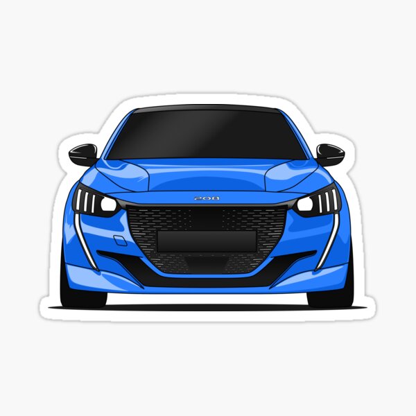 Peugeot 208 Stickers for Sale