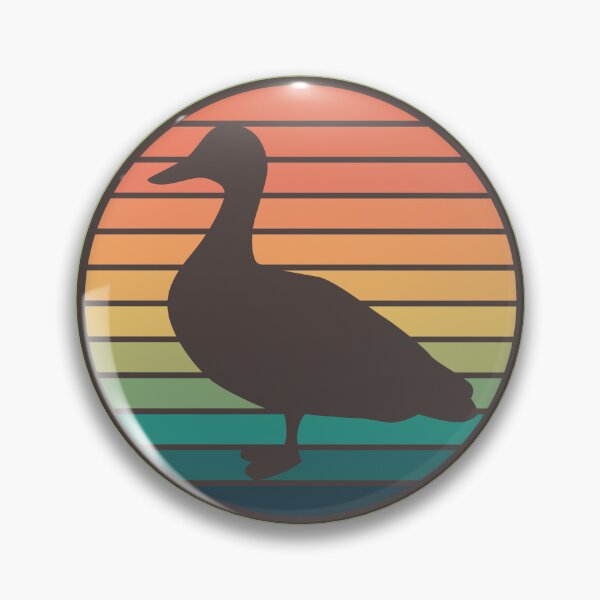 Item preview, Retro Rainbow Duck designed and sold by toadsforall.