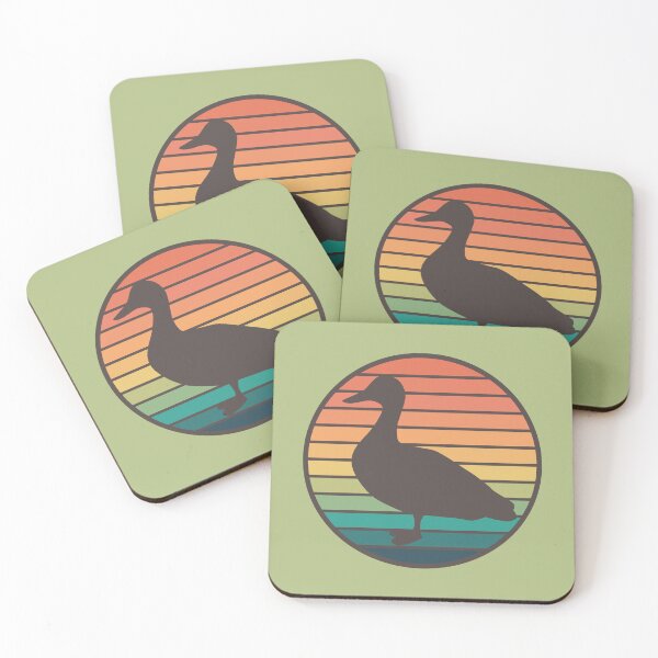 Item preview, Retro Rainbow Duck designed and sold by toadsforall.