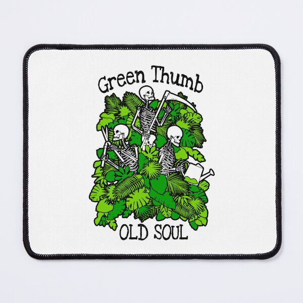 Item preview, Funny Gardener Skeleton Plant Lover Green Thumb Old Soul designed and sold by GrandeDuc.
