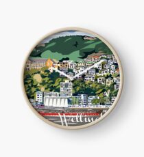 Wellington Harbour by Ira Mitchell-Kirk Clock