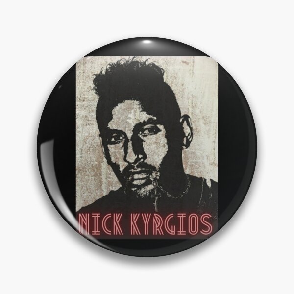 Item preview, Nick Kyrgios Vintage Font Red designed and sold by JamauDS.
