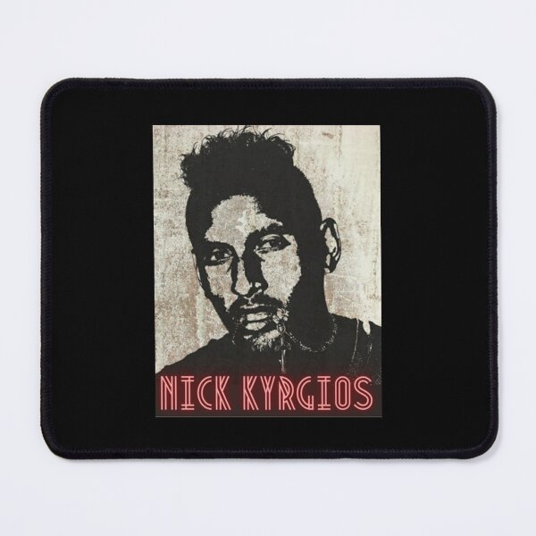 Item preview, Nick Kyrgios Vintage Font Red designed and sold by JamauDS.