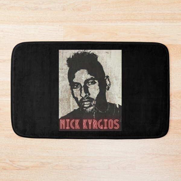 Item preview, Nick Kyrgios Vintage Font Red designed and sold by JamauDS.