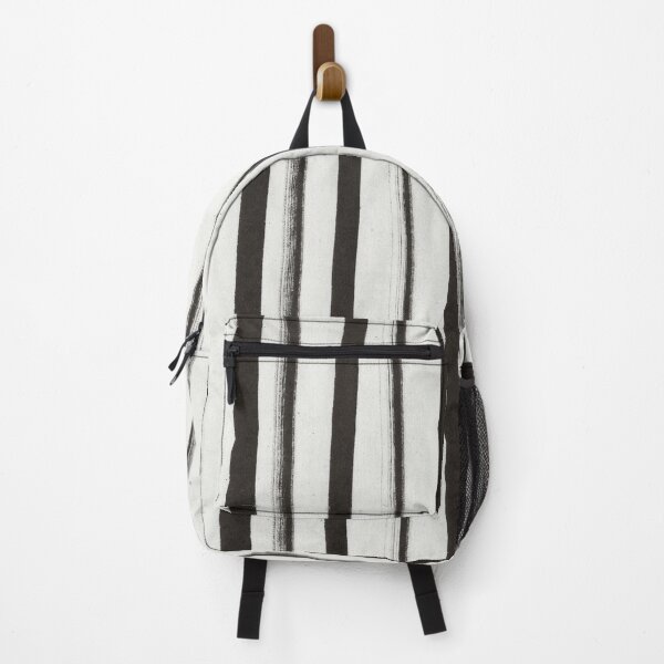 Item preview, Vertical black striped pattern - distressed ink stripes designed and sold by patterncrow.