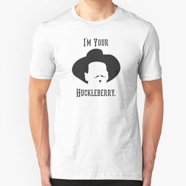 Tombstone: I'm Your Huckleberry Slim Fit T-Shirt