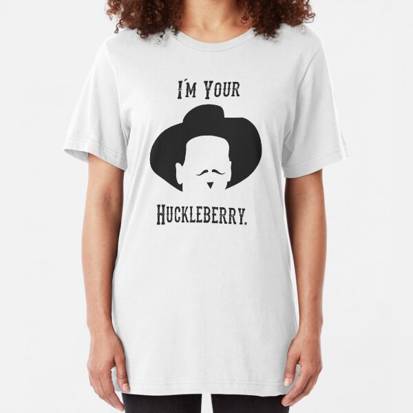 Tombstone: I'm Your Huckleberry Slim Fit T-Shirt
