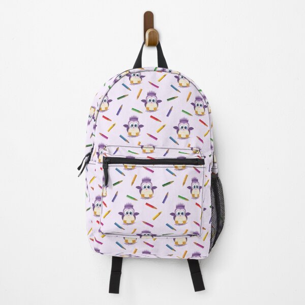 Item preview,  Sad Little Violet Owl With Crayons  designed and sold by danikaVT.